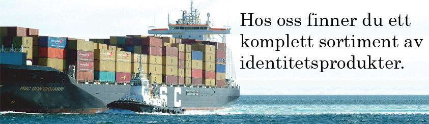 Hos oss finner du ett komplett sortiment av identitetsprodukter